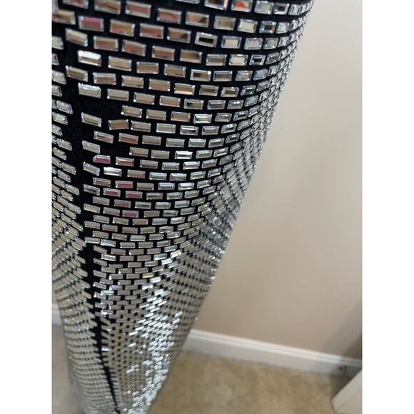 Retrofete Kyree Crystal Embellished Knit Bodycon Maxi Dress Size Small - Picture 8 of 12